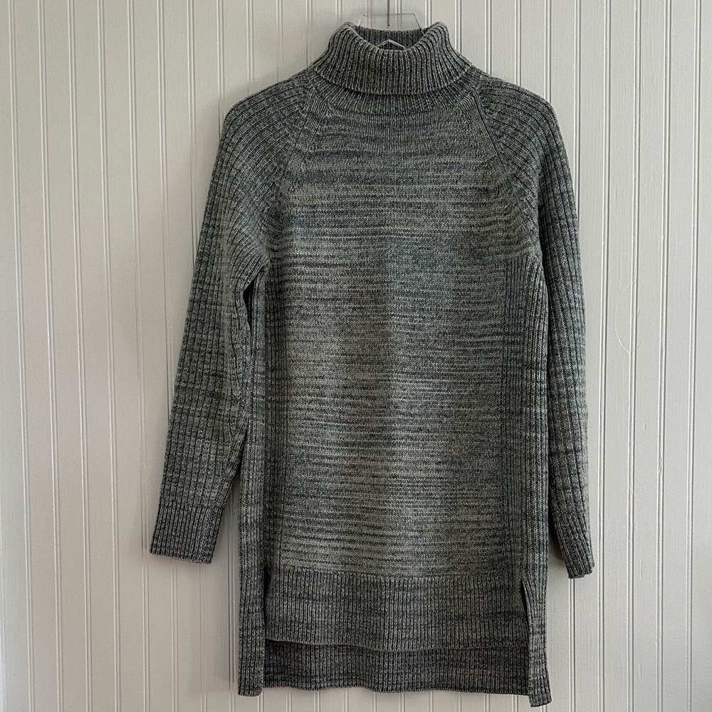 J. Crew Collection Cashmere Turtleneck Tunic Sweater